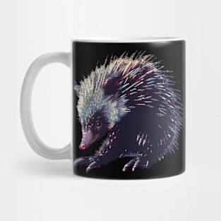 Porcupine in Pixel Form Mug